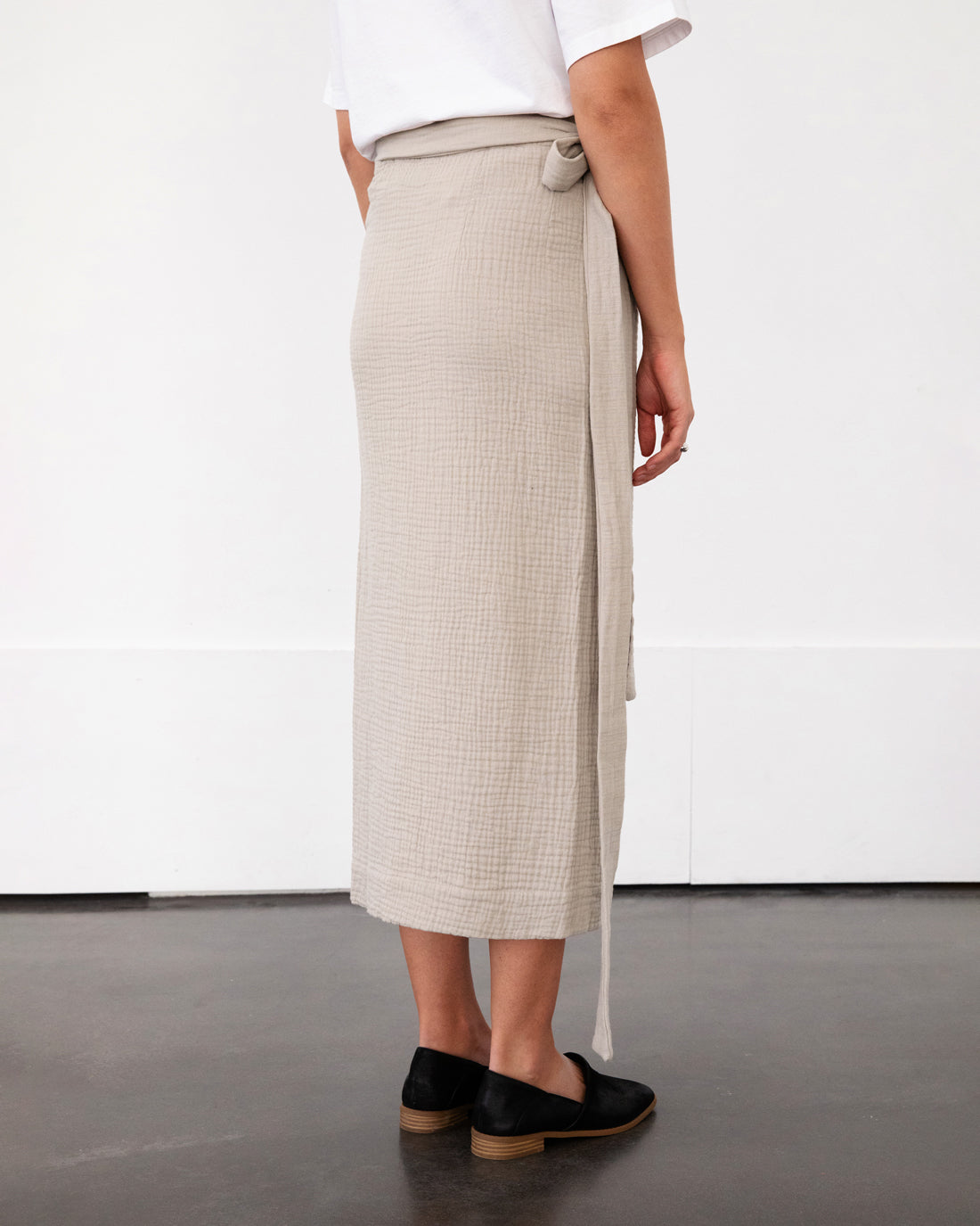 Musselin Wickelrock Bio Baumwolle - Sand