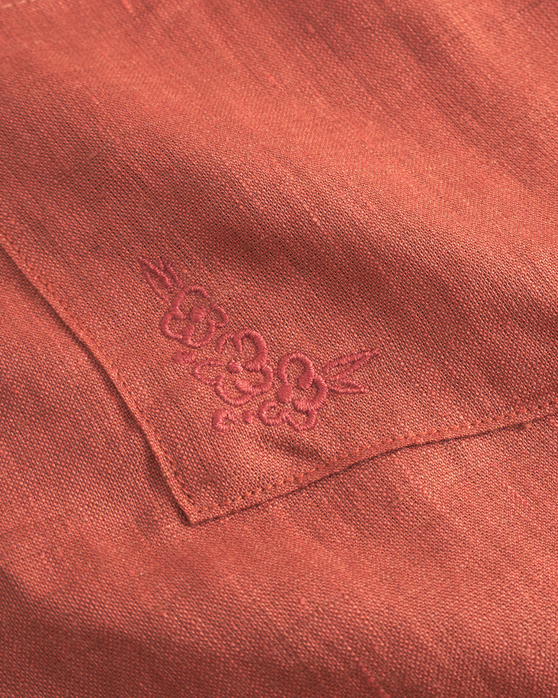 Bowling Shirt Bio Baumwolle - Rot