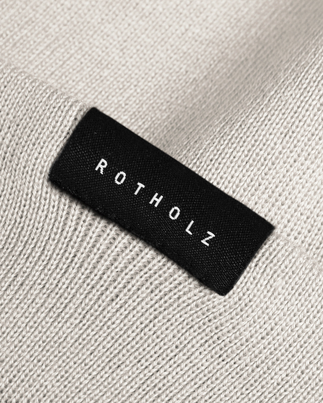 Klassische Mütze Merinowolle Fein - Weiß