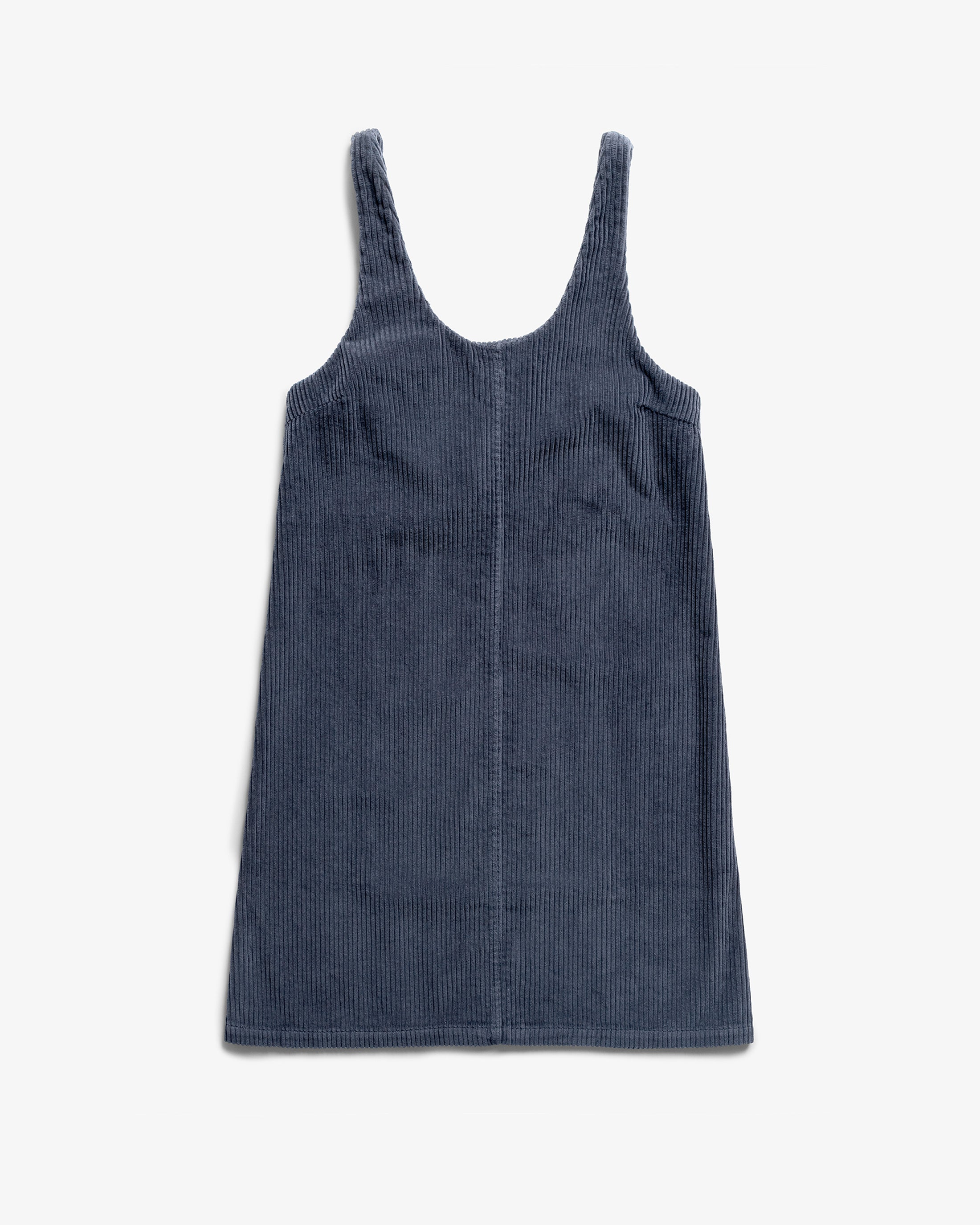 Cord Kleid Bio Baumwolle - Blau