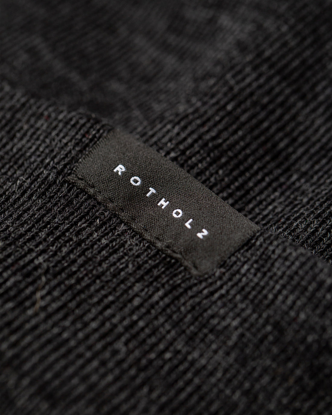 Kurze Mütze Merinowolle Fein - Anthrazit