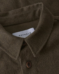 Flanell Hemd Bio Baumwolle - Braun