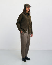 Flanell Hemd Bio Baumwolle - Braun