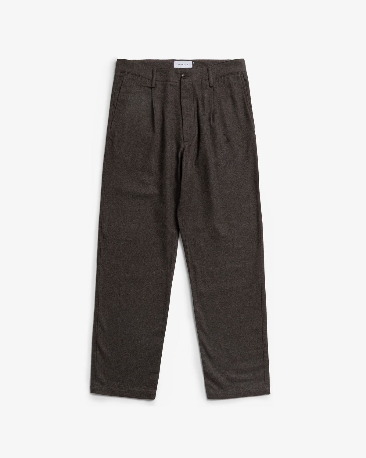 Everyday Flannelhose Bio Baumwolle - Braun