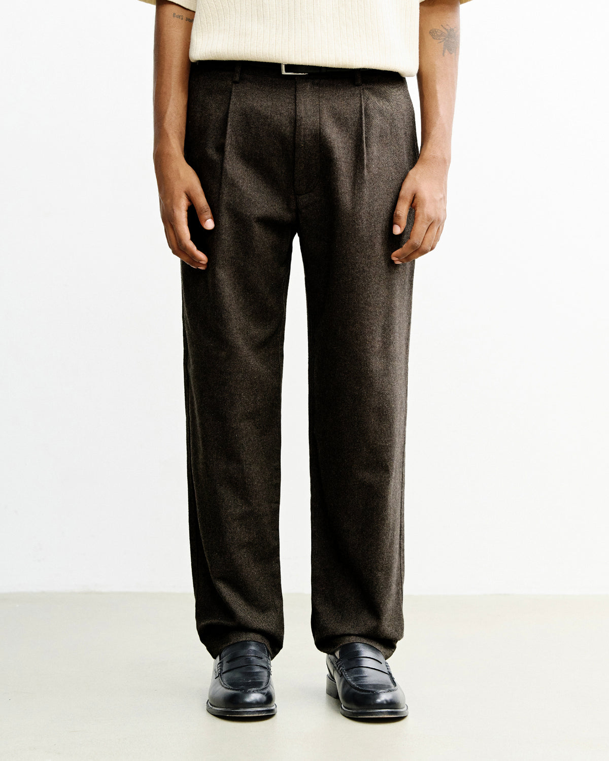 Everyday Flannelhose Bio Baumwolle - Braun
