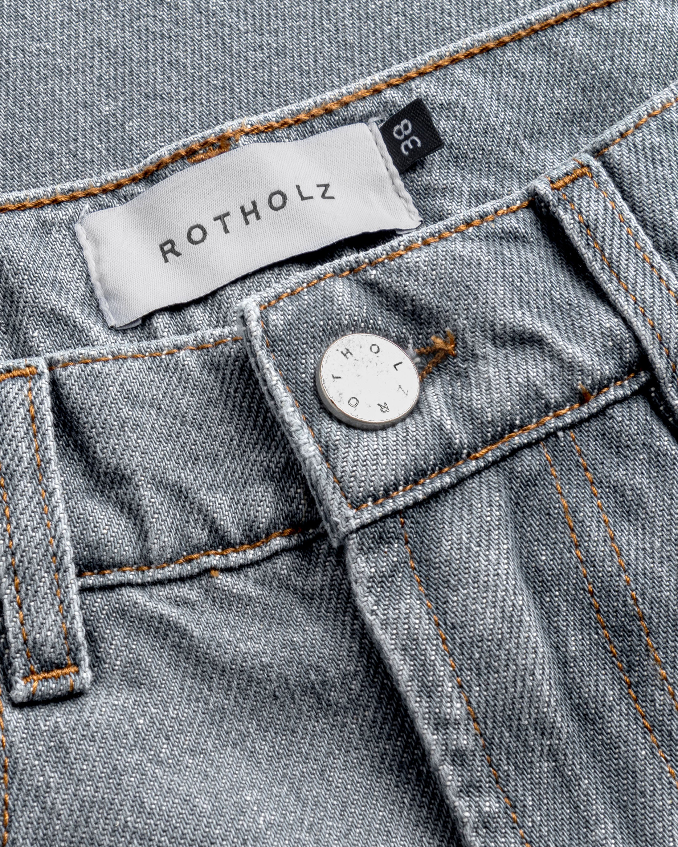 Flared Leg Jeans Bio Baumwolle - Grau
