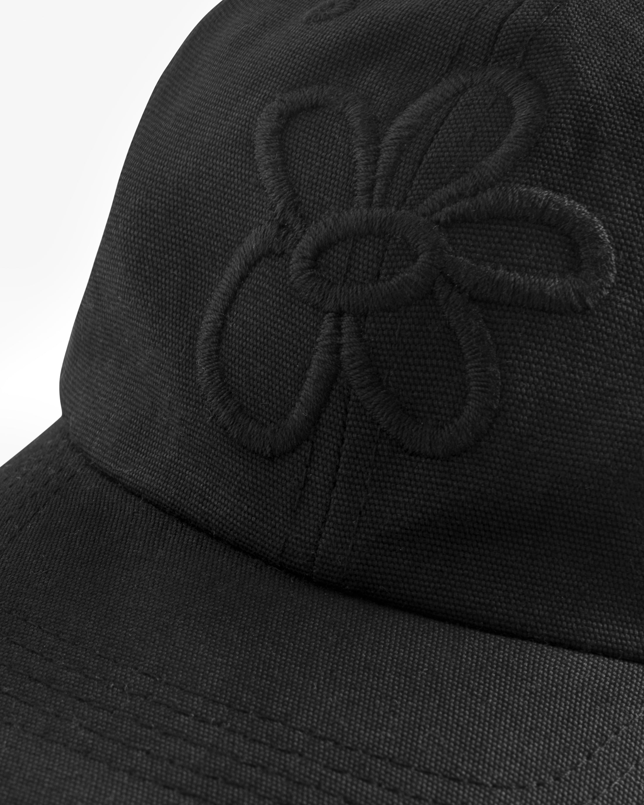 Flower Classic Cap Bio Baumwolle - Schwarz