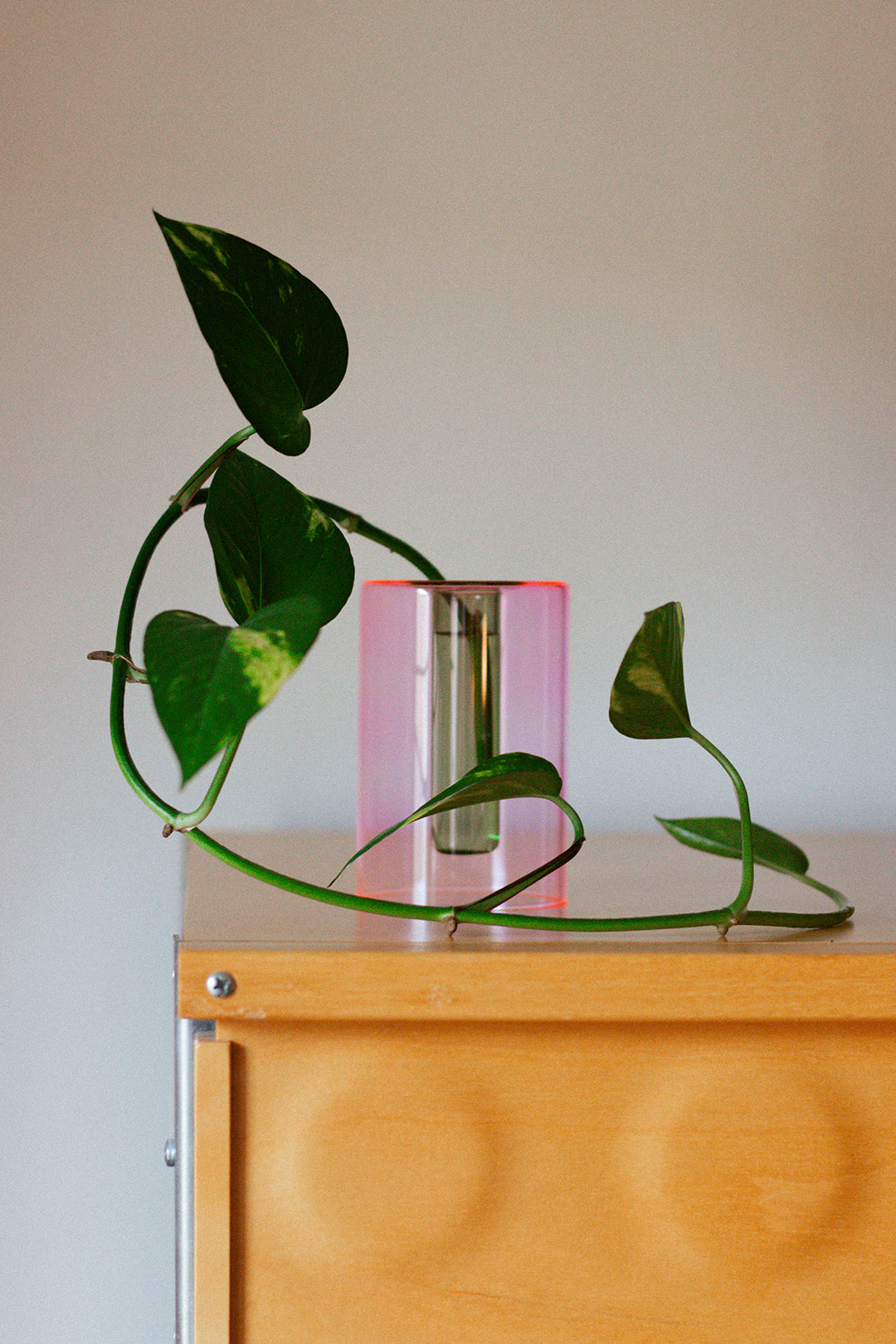 Reversible Glass Vase