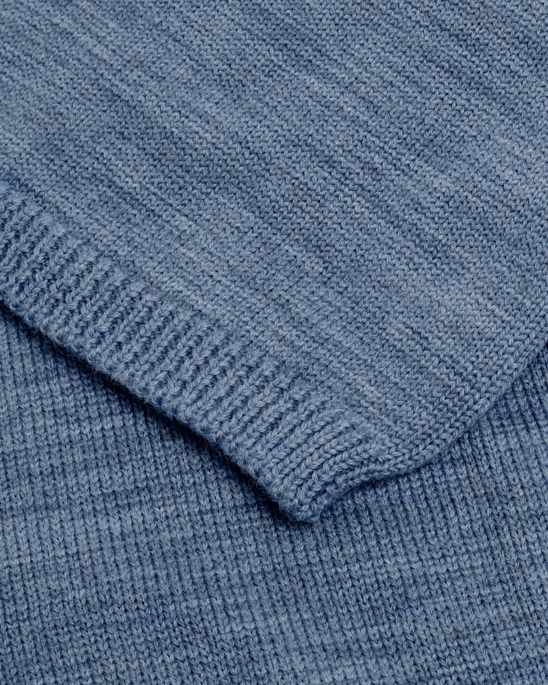 Balaclava Merinowolle - Hellblau Melange