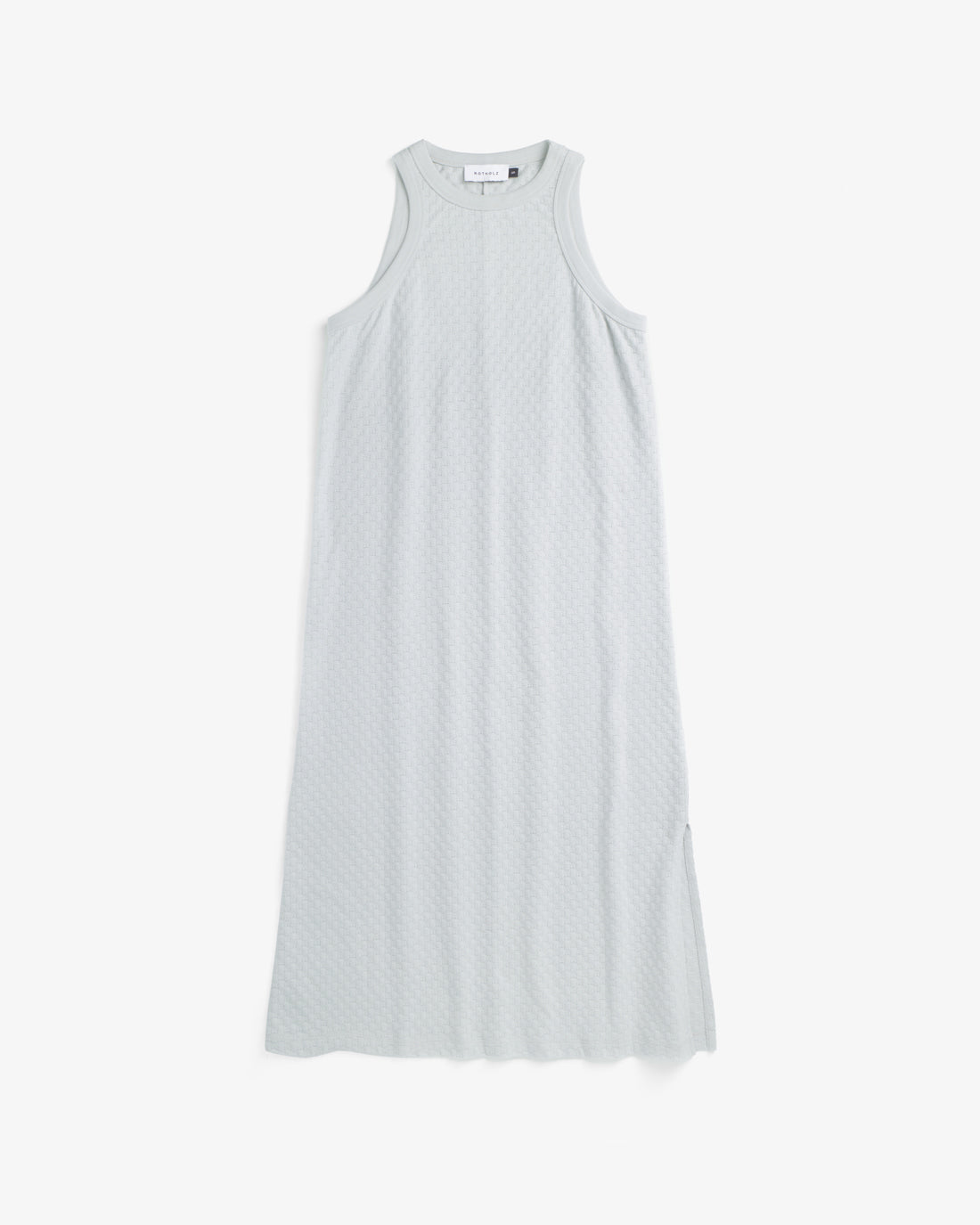 Strick Sommerkleid Bio Baumwolle - Grau