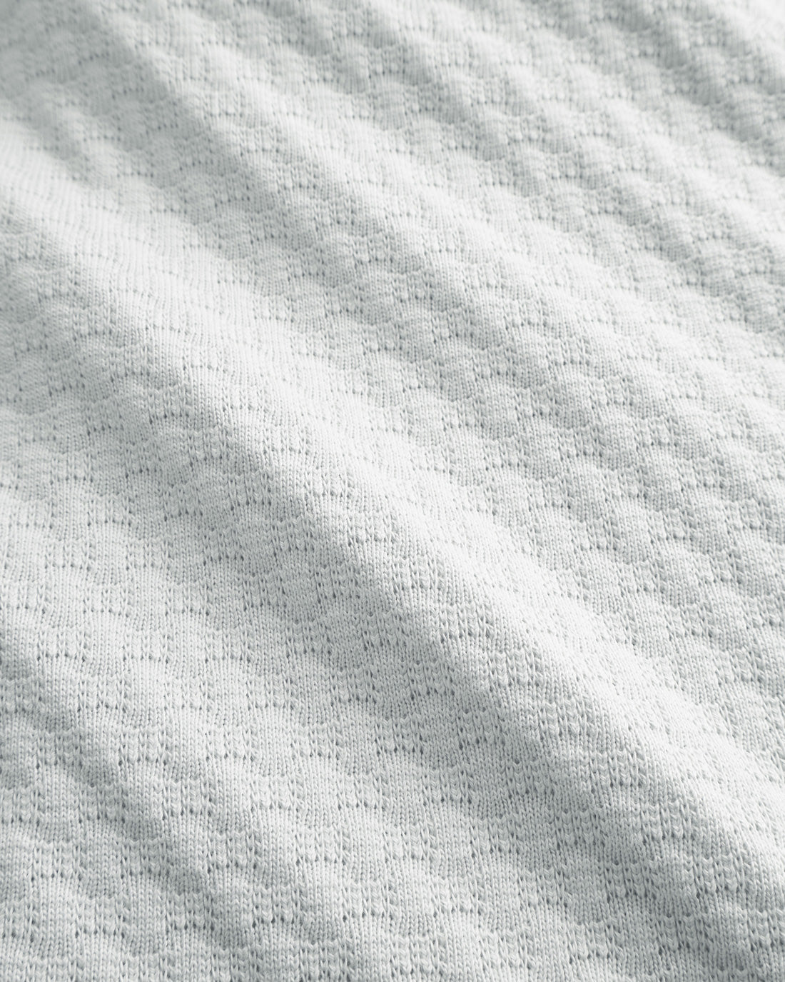 Strick Sommerkleid Bio Baumwolle - Grau