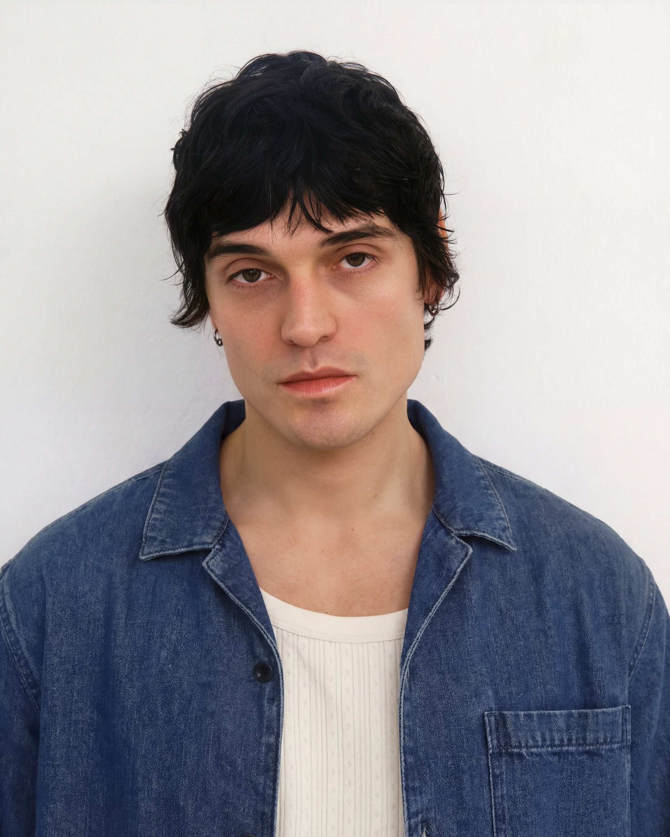 Leisure Shirt Recycled Cotton - Washed Denim