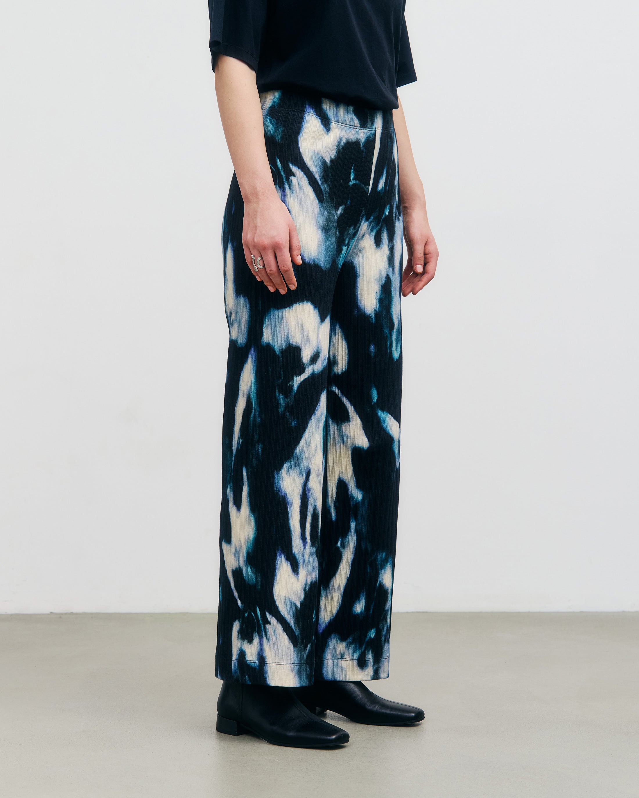Gerippte Hose Bio Baumwolle - Tie Dye
