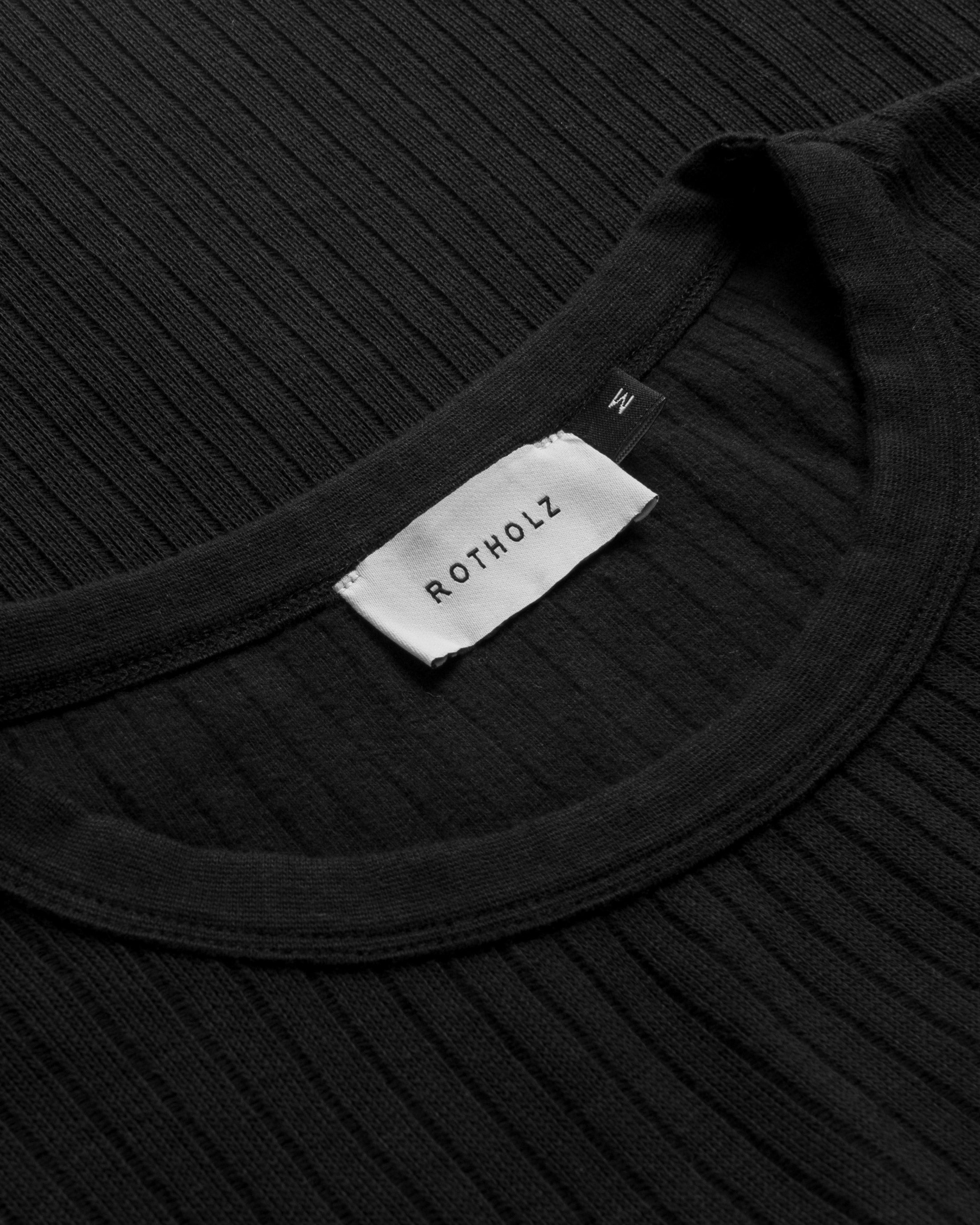 Oversize Longsleeve Bio Baumwolle - Schwarz