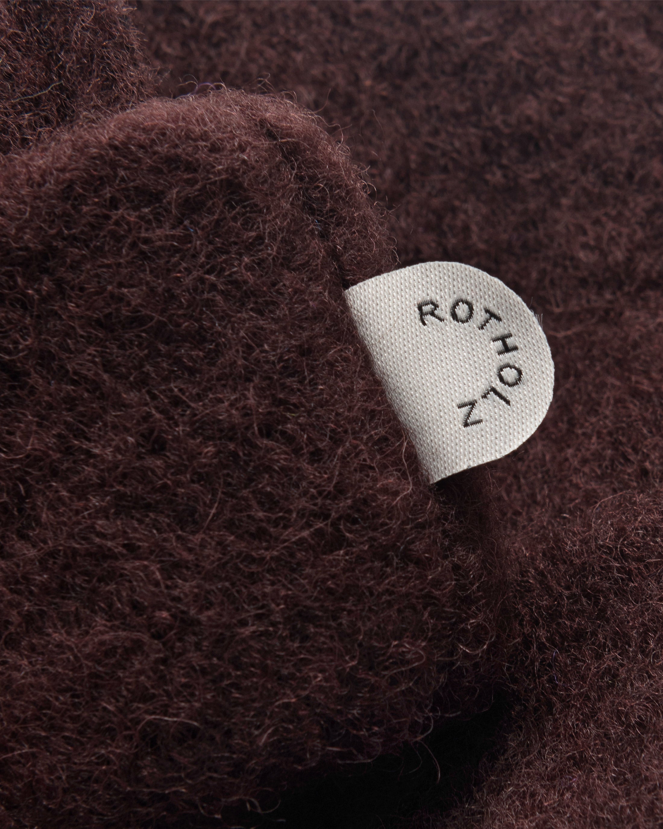 Toque Bio Wolle - Braun