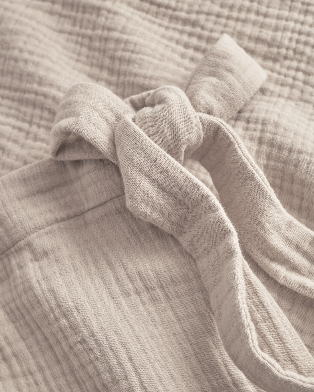 Musselin Wickelrock Bio Baumwolle - Sand