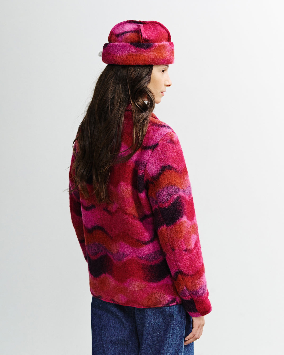 Workwear Jacke Wollmischung - Wavy Pink