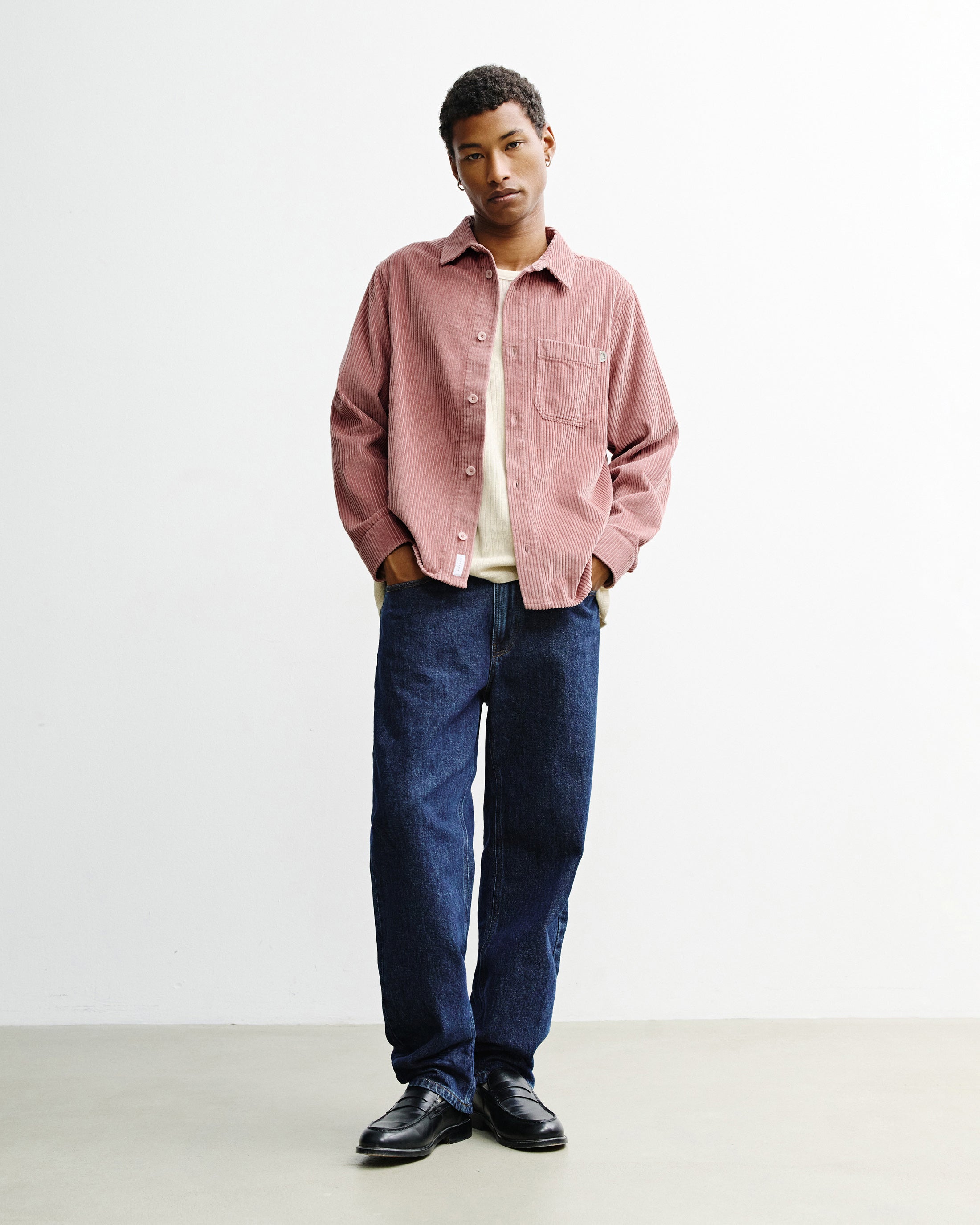 Cord Hemd Bio Baumwolle - Pink
