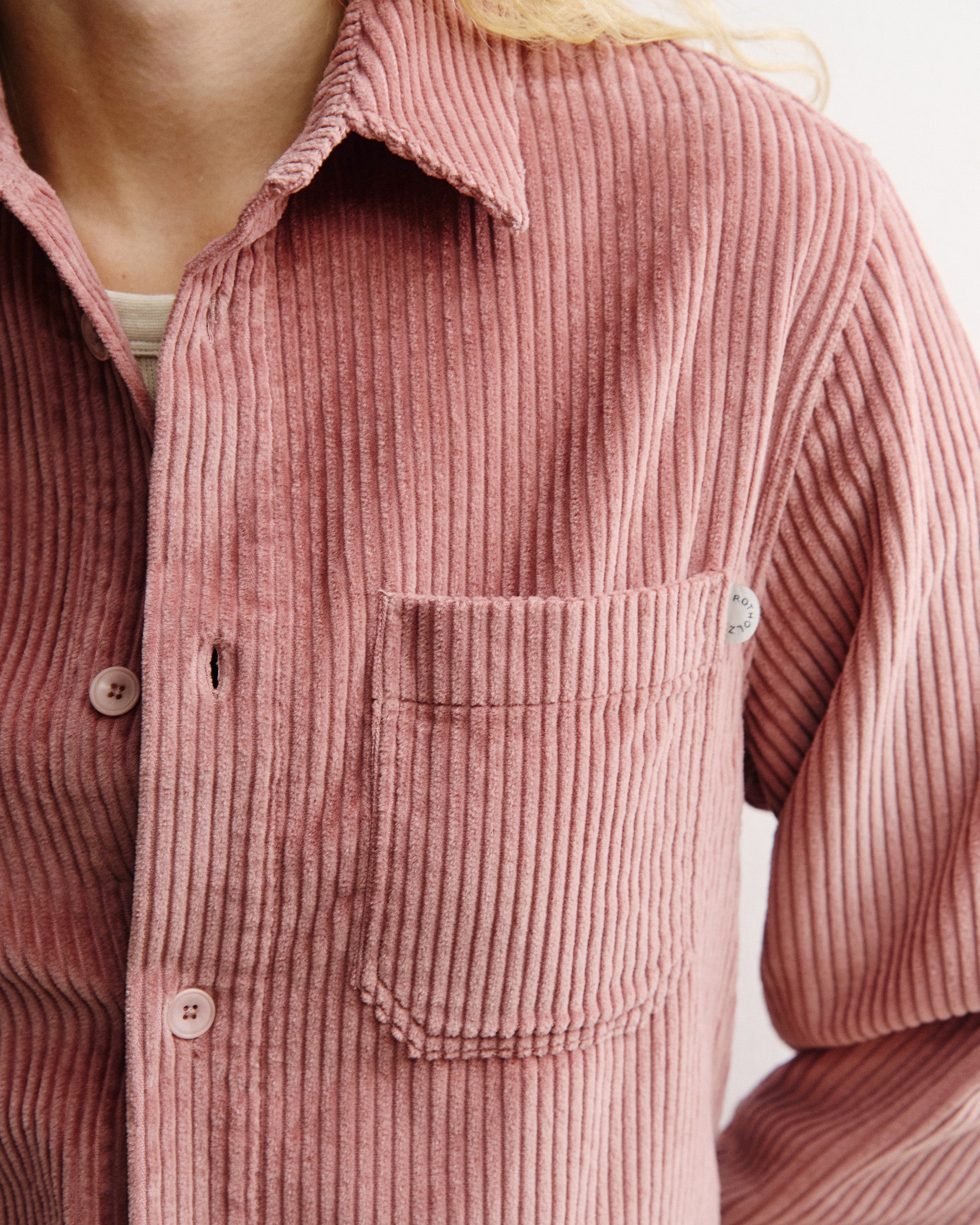 Cord Hemd Bio Baumwolle - Pink