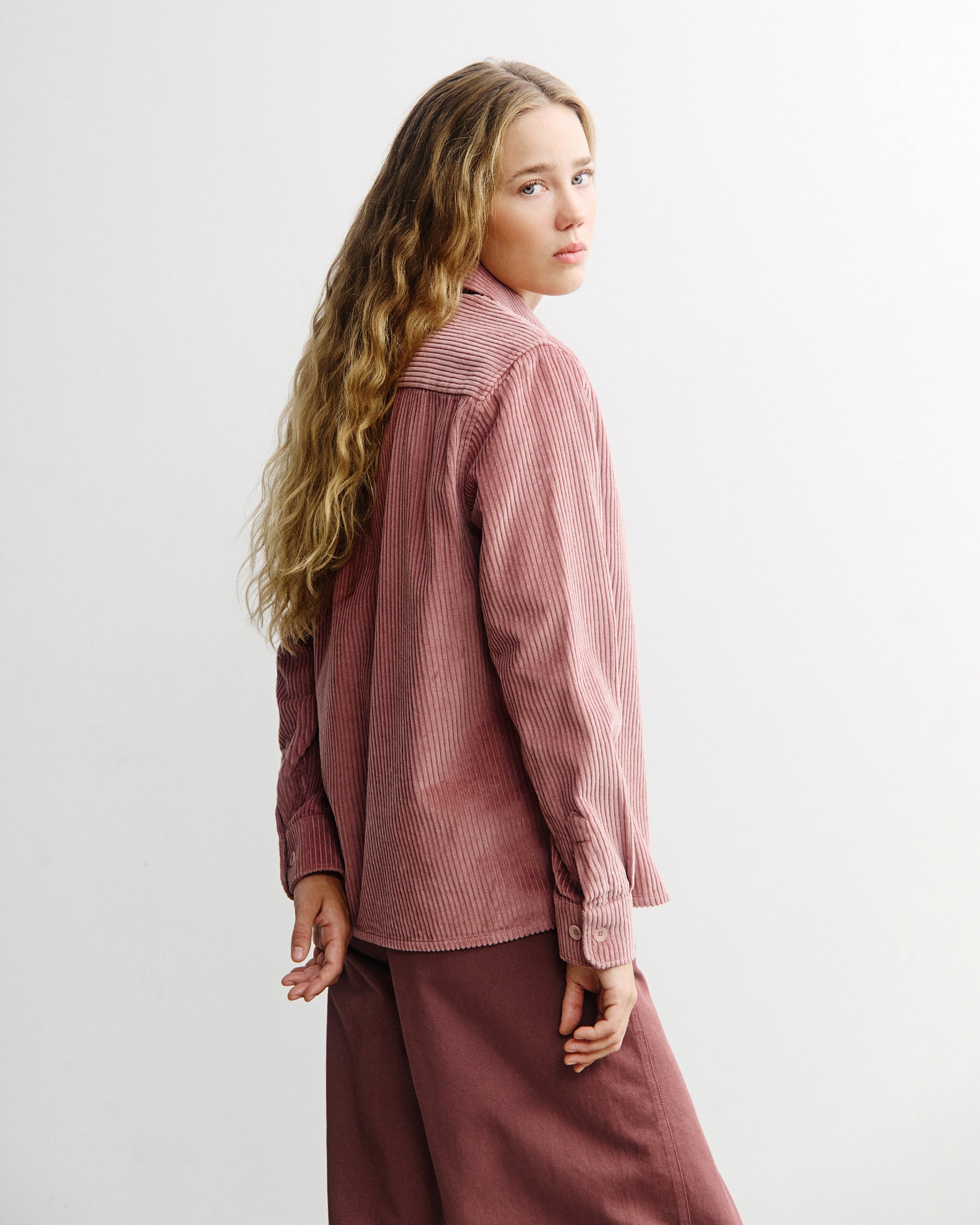 Cord Hemd Bio Baumwolle - Pink