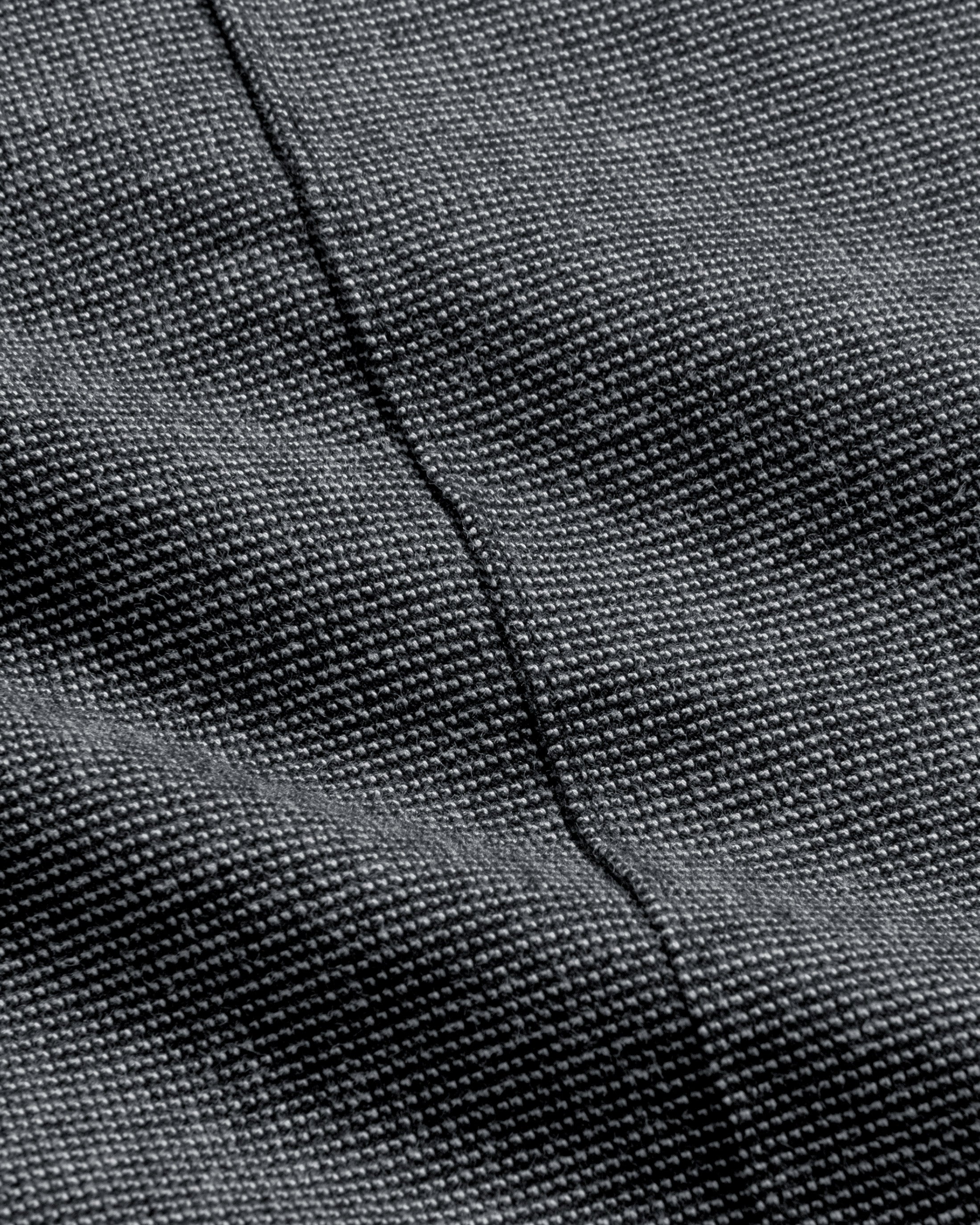 Weite Bundfaltenhose Bio Baumwolle - Grau Melange