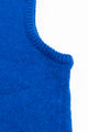 Balaclava Knit Hood - Kobalt Blau