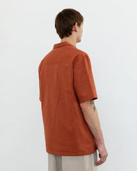 Bowling Shirt Bio Baumwolle - Rot