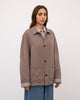 Leichte Jacke Bio Baumwolle - Braun