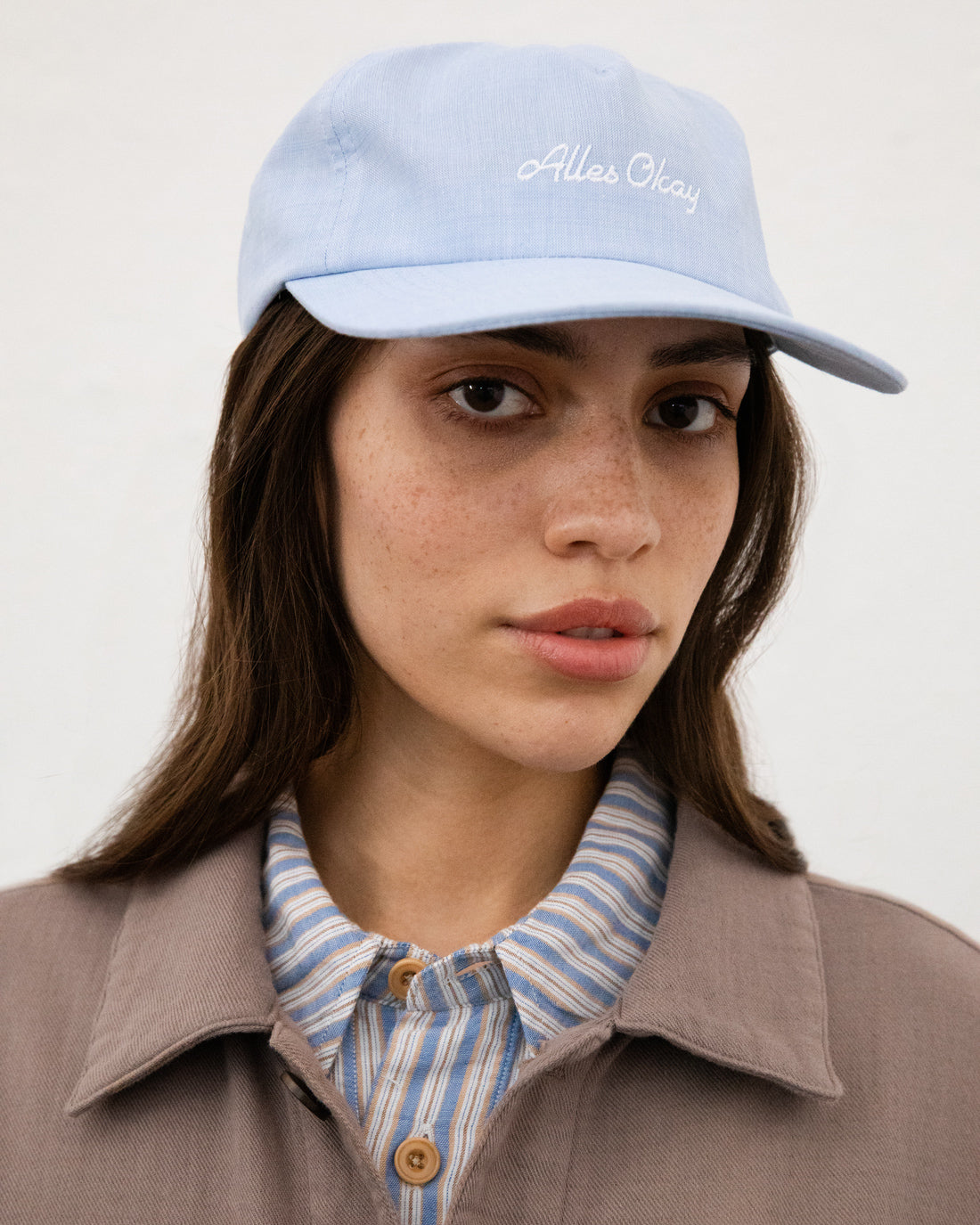 Alles Okay Floppy Cap Bio Baumwolle - Blau