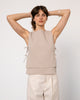 Musselin Wickeltop Bio Baumwolle - Sand