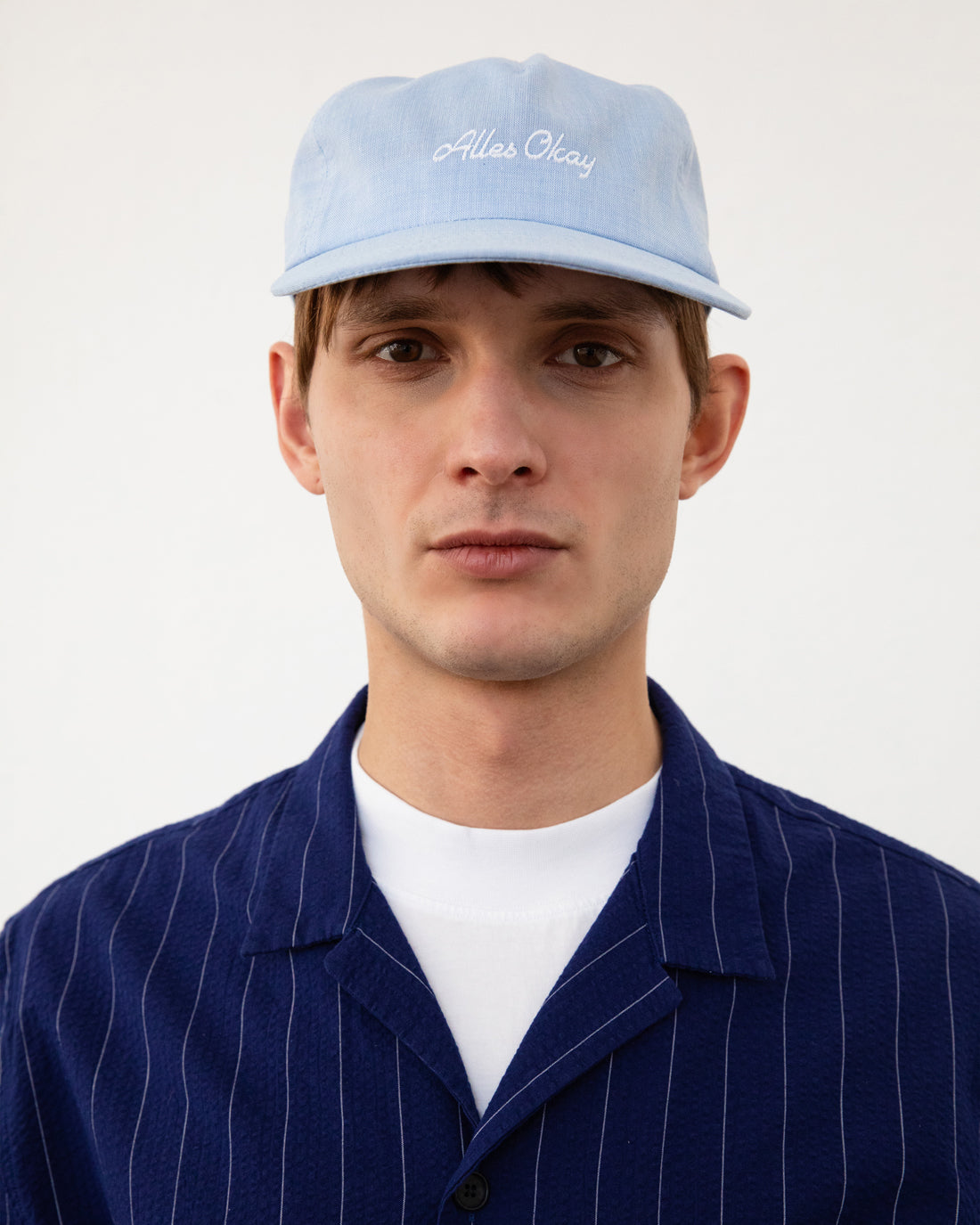 Alles Okay Floppy Cap Bio Baumwolle - Blau