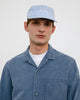 Langarmhemd Recycelte Baumwollte - Denim Blau