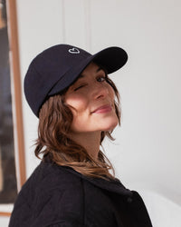 Affection Baseball Cap Bio Baumwolle - Schwarz
