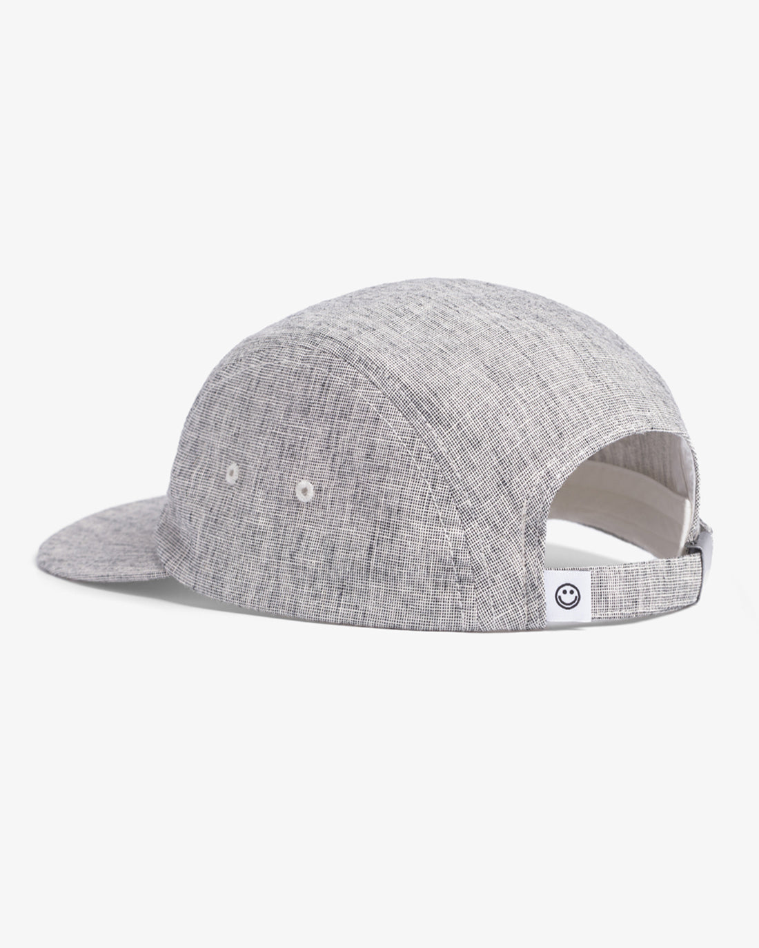 Logo 5 Panel Cap Bio Baumwolle - Grau