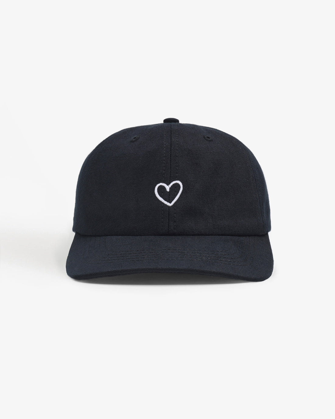 Affection Baseball Cap Bio Baumwolle - Schwarz