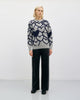 Affection Strick Sweatshirt Recycelte Wolle - Hellgrau