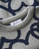 Affection Strick Sweatshirt Recycelte Wolle - Hellgrau