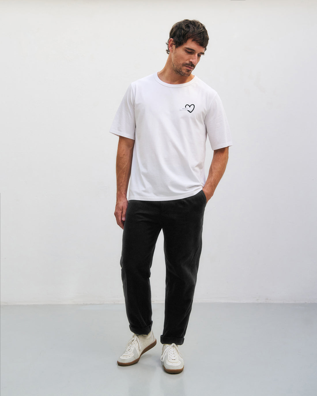 Affection T-Shirt Bio Baumwolle - Weiß