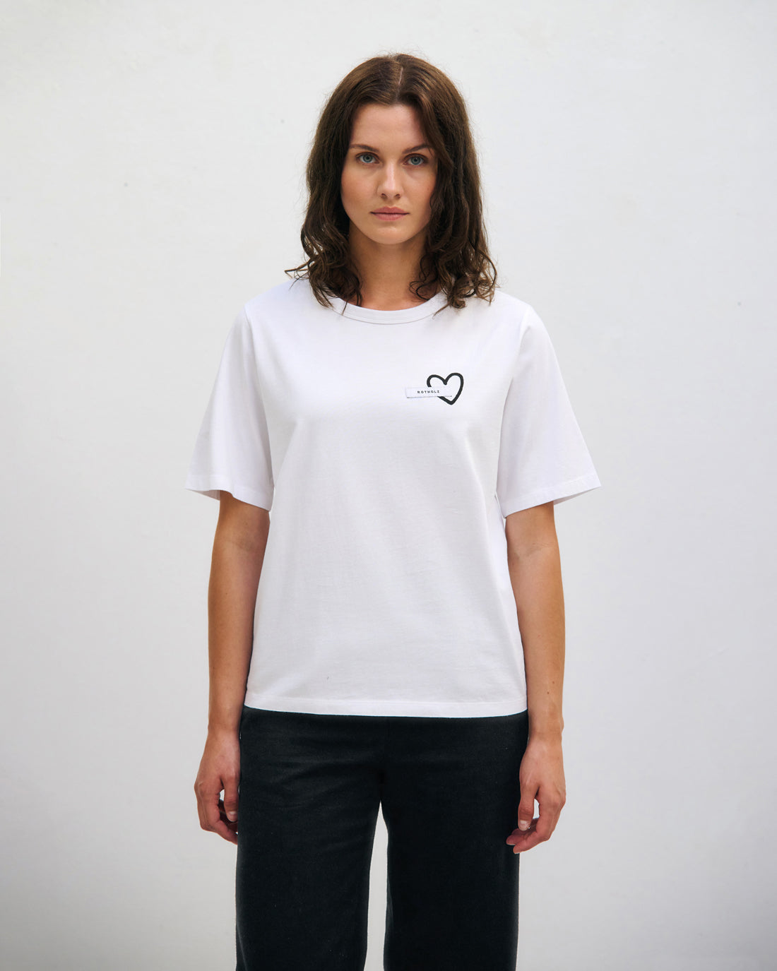 Affection T-Shirt Bio Baumwolle - Weiß