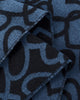 Affection Schal Merinowolle - Schwarz / Blau