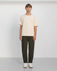 Flanell Hose Bio Baumwolle - Grün