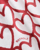 Bandana Bio Baumwolle - Red Hearts