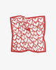 Bandana Bio Baumwolle - Red Hearts