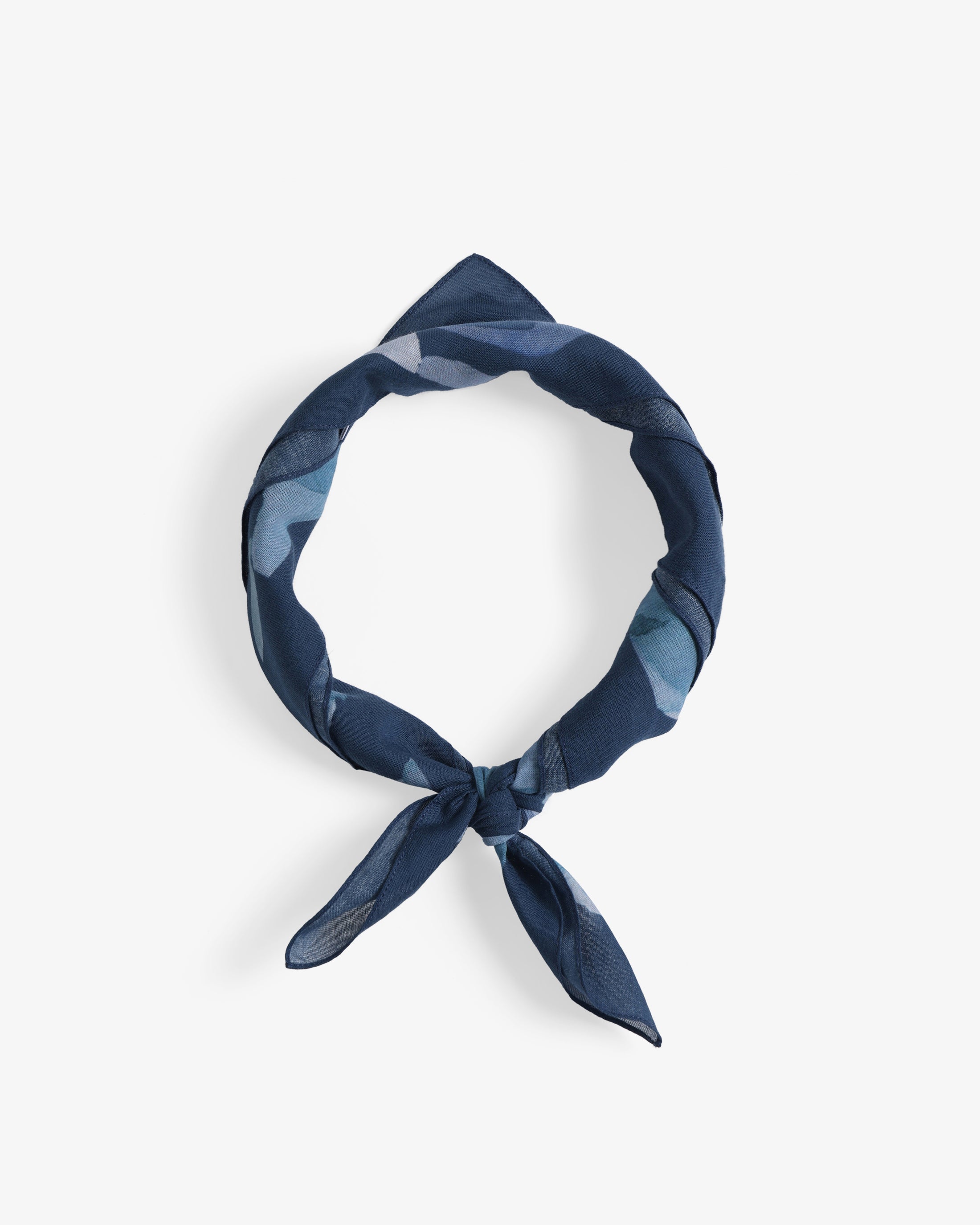 Bandana Bio Baumwolle - Blau