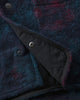 Workwear Jacke Bio Wollmischung - Blau Melange