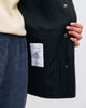 Workwear Jacke Bio Wollmischung - Blau Melange