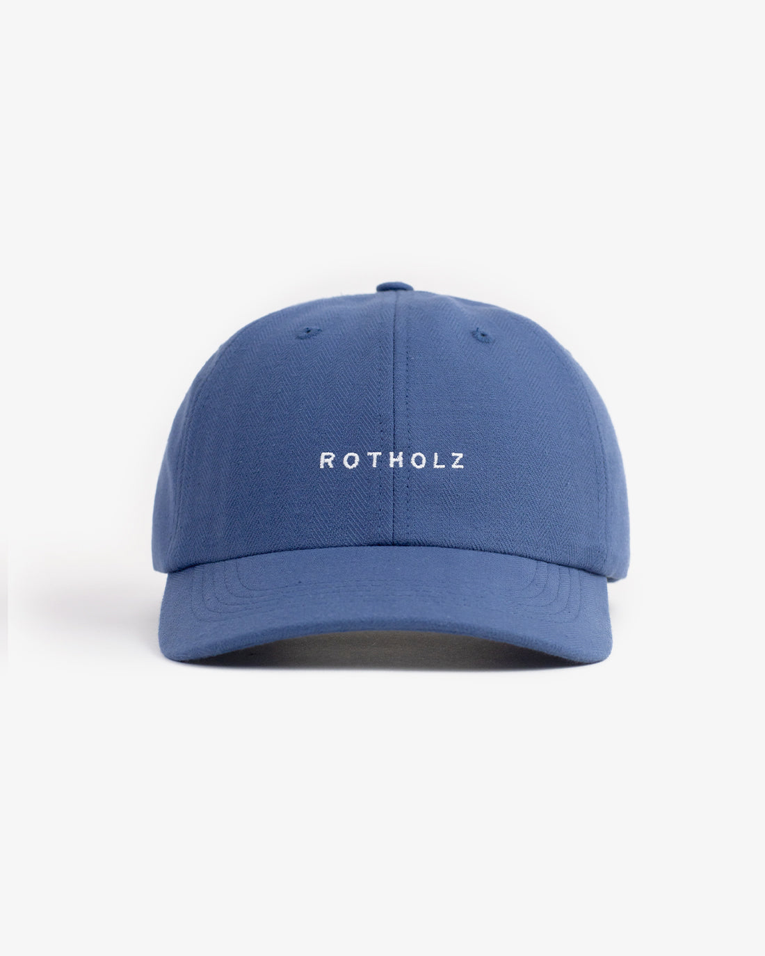 Rotholz Logo Dad Cap Bio Baumwolle - Blau