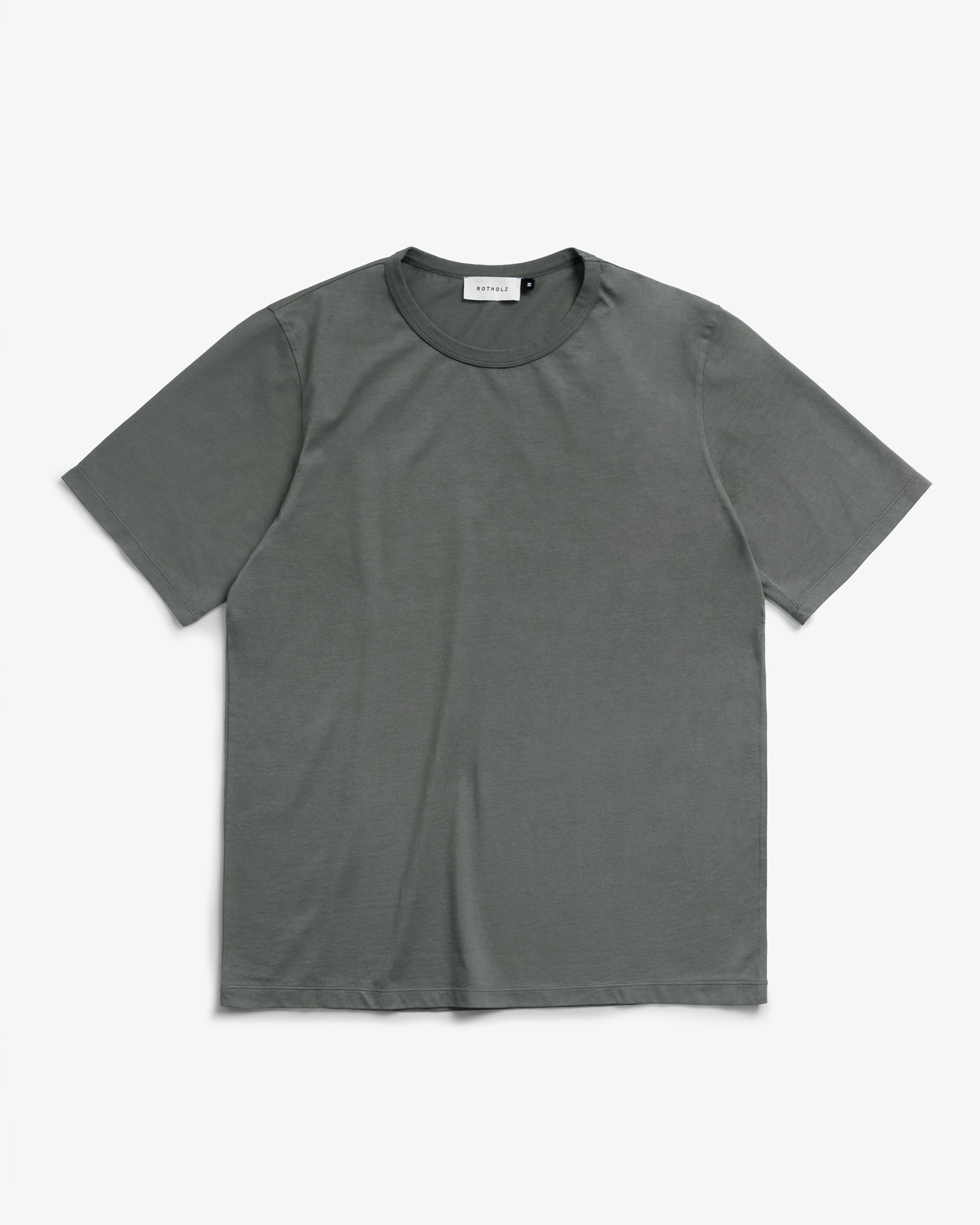 Piqué T-Shirt Bio Baumwolle - Grau