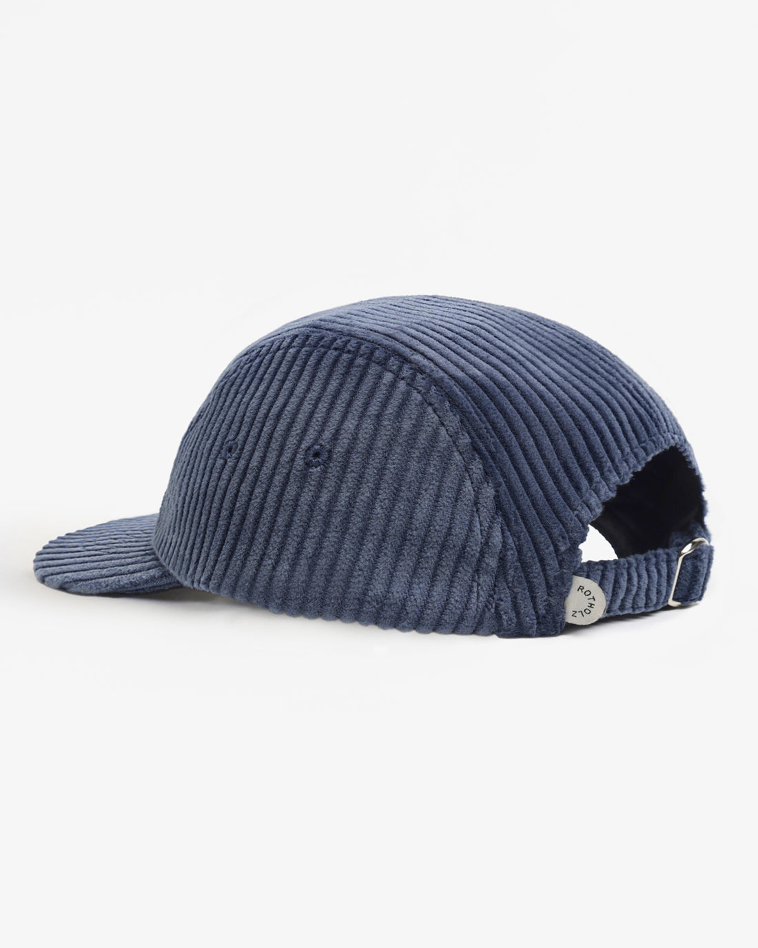 Cord 5-Panel Cap Bio Baumwolle - Blau