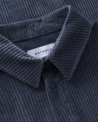 Cord Hemd Bio Baumwolle - Blau